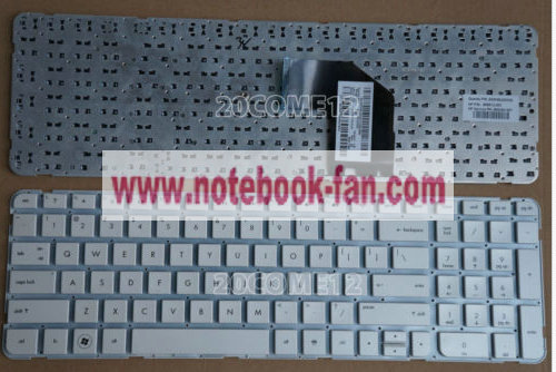 new HP Pavilion G6-2000 G6-2100 G6-2200 keyboard US White 699498
